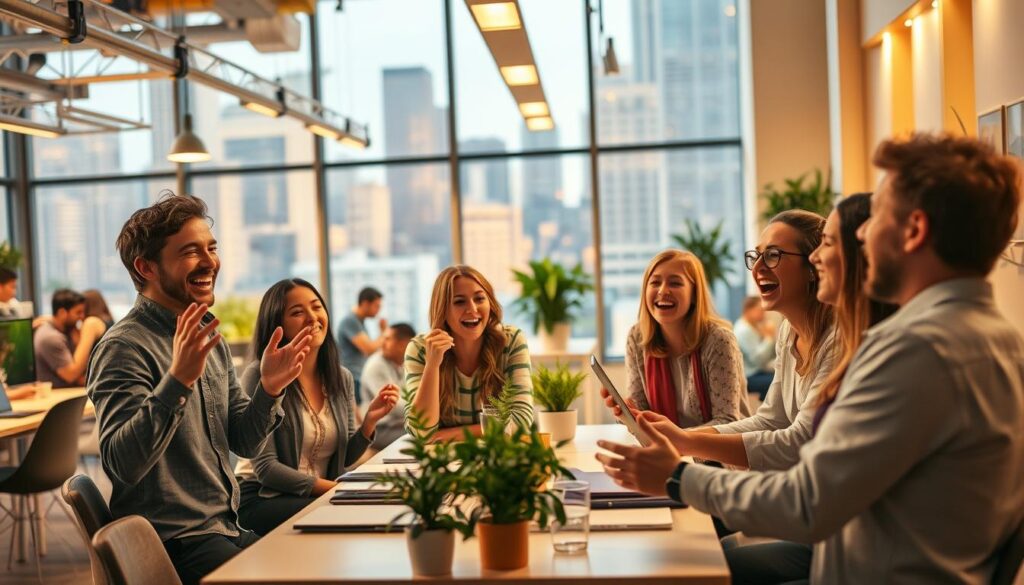 Laughter in Workplace