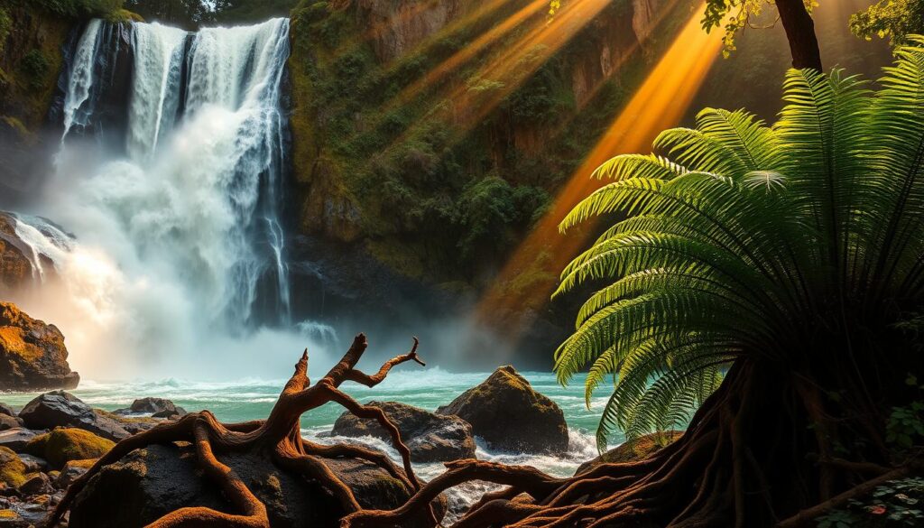 awe-inspiring waterfall awe-inspiring waterfall