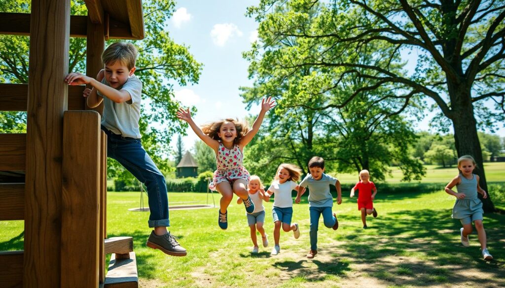 boldness in children through outdoor play