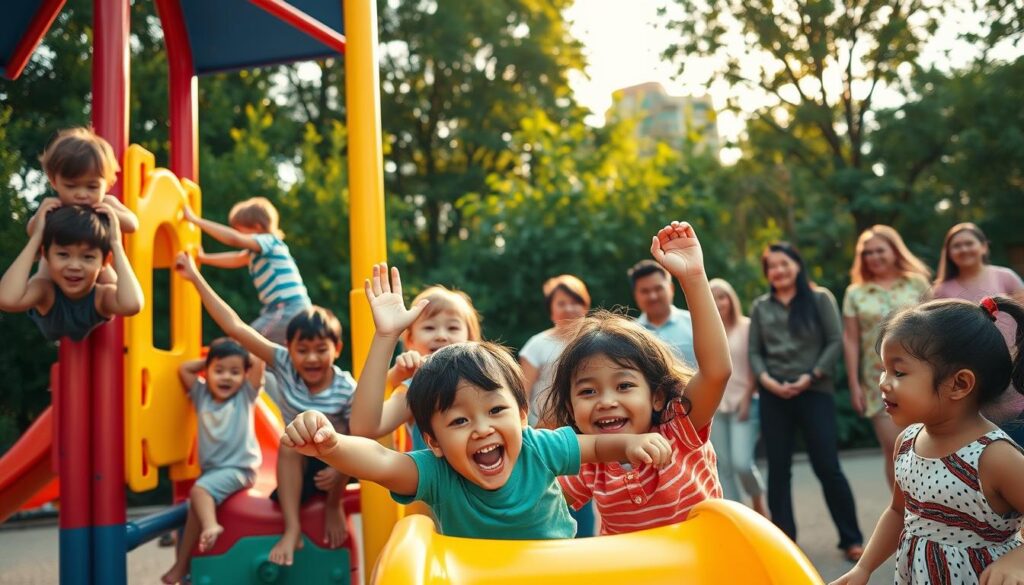 boldness on the playground