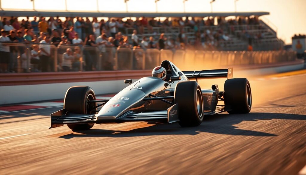 physical experience of racing