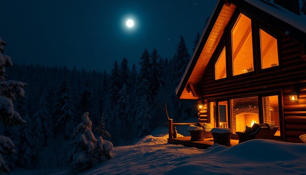 shelter from snowy night shelter from snowy night
