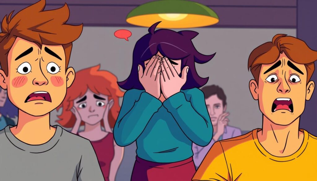 types of embarrassment types of embarrassment