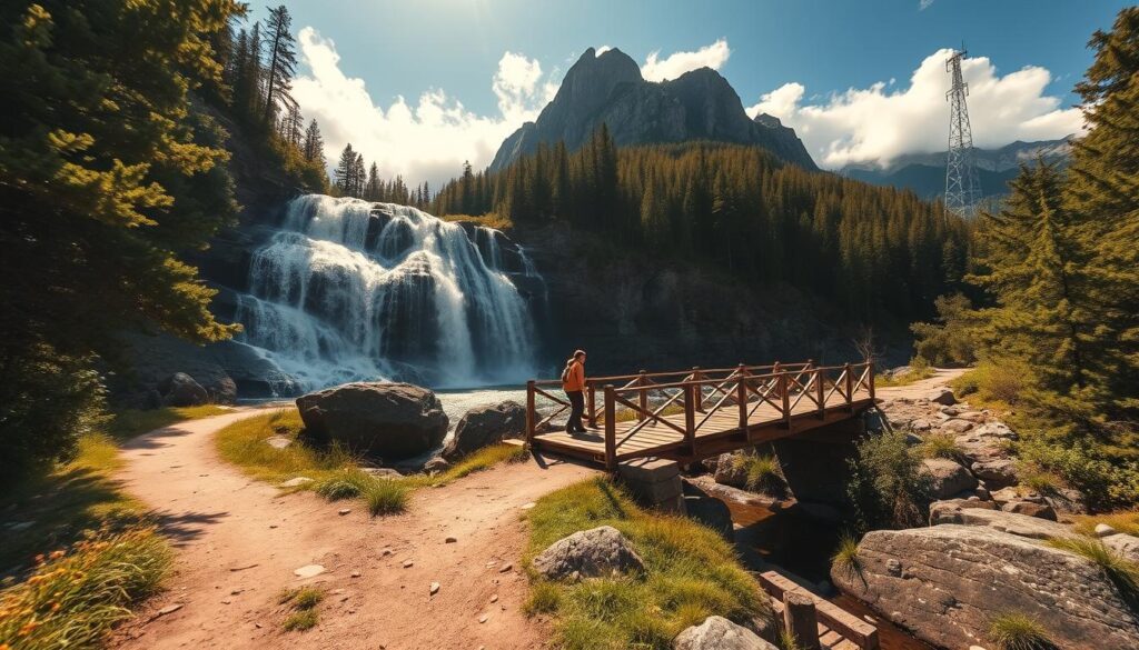 waterfall hiking waterfall hiking